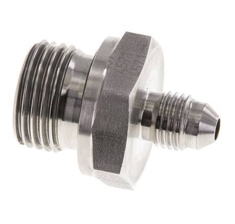 JIC Double Nipple G1/2'' x UNF 7/16''-20 Acier inoxydable FKM 310bar (4355.5psi)