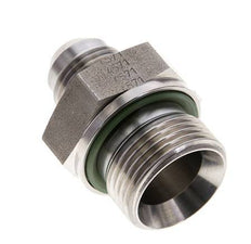 JIC Double Nipple G3/4'' x UNF 3/4''-16 Stainless Steel FKM 275bar (3863.75psi)