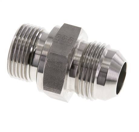 JIC Double Nipple G3/4'' x UN 1-1/16''-12 Acier inoxydable FKM 210bar (2950.5psi)