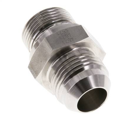 JIC Double Nipple G3/4'' x UN 1-1/16''-12 Acier inoxydable FKM 210bar (2950.5psi)