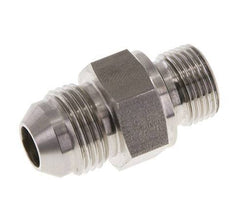 JIC Double Nipple G3/8'' x UNF 3/4''-16 Stainless Steel FKM 275bar (3863.75psi)