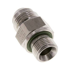 JIC Double Nipple G3/8'' x UNF 3/4''-16 Acier inoxydable FKM 275bar (3863.75psi)
