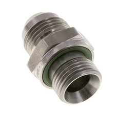 JIC Double Nipple G1/2'' x UNF 7/8''-14 Acier inoxydable FKM 210bar (2950.5psi)