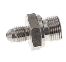 JIC Double Nipple G3/8'' x UNF 7/16''-20 Acier inoxydable FKM 310bar (4355.5psi)