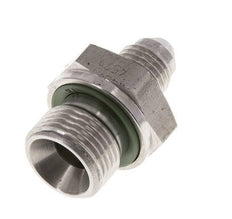 JIC Double Nipple G3/8'' x UNF 7/16''-20 Acier inoxydable FKM 310bar (4355.5psi)