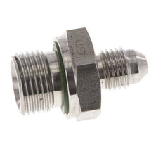 JIC Double Nipple G3/8'' x UNF 7/16''-20 Acier inoxydable FKM 310bar (4355.5psi)