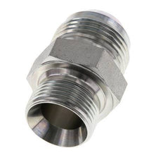 JIC Double Nipple G3/4'' x UN 1-3/16''-12 Acier NBR 170bar (2388.5psi)