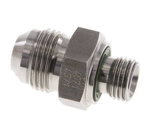 JIC Double Nipple G1/4'' x UNF 3/4''-16 Acier inoxydable FKM 275bar (3863.75psi)