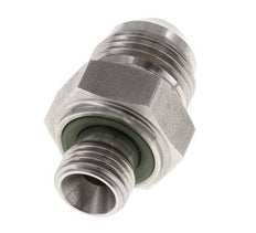 JIC Double Nipple G1/4'' x UNF 3/4''-16 Acier inoxydable FKM 275bar (3863.75psi)