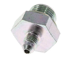 JIC Double Nipple G1/2'' x UNF 7/16''-20 Acier NBR 310bar (4355.5psi)