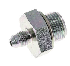 JIC Double Nipple G1/2'' x UNF 7/16''-20 Acier NBR 310bar (4355.5psi)