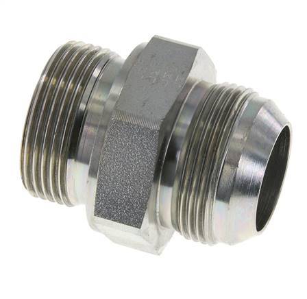 Embout double JIC G1 1/4'' x UN 1-5/8''-12 Acier NBR 140bar (1967.0psi)