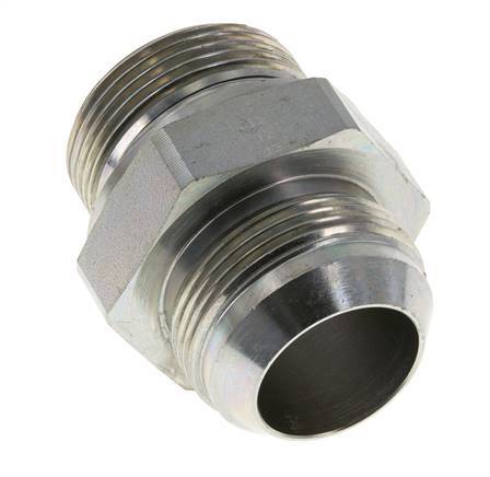 JIC Double Nipple G1 1/4'' x UN 1-5/8''-12 Steel NBR 140bar (1967.0psi)