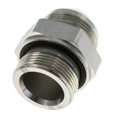 Embout double JIC G1 1/4'' x UN 1-5/8''-12 Acier NBR 140bar (1967.0psi)
