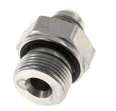 JIC Double Nipple G3/4'' x UNF 3/4''-16 Acier NBR 275bar (3863.75psi)