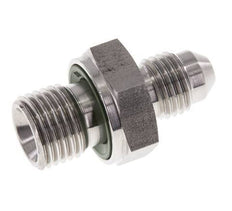 JIC Double Nipple G1/4'' x UNF 7/16''-20 Acier inoxydable FKM 310bar (4355.5psi)