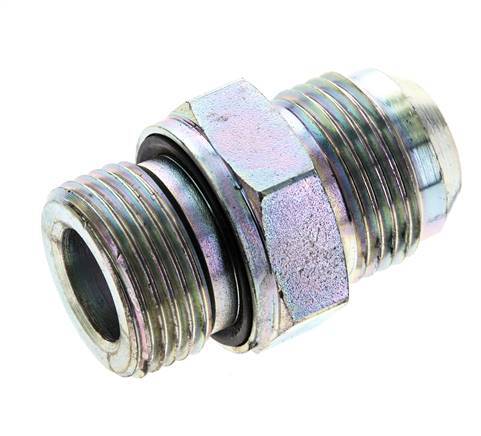 JIC Double Nipple M27 X 2 x UN 1-1/16''-12 Acier NBR 210bar (2950.5psi)