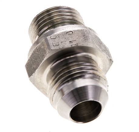 JIC Double Nipple M18 X 1.5 x UNF 3/4''-16 Acier inoxydable FKM 275bar (3863.75psi)