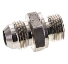JIC Double Nipple M18 X 1.5 x UNF 3/4''-16 Acier inoxydable FKM 275bar (3863.75psi)