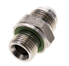 JIC Double Nipple M18 X 1.5 x UNF 3/4''-16 Acier inoxydable FKM 275bar (3863.75psi)