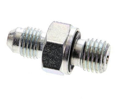 JIC Double Nipple M12 X 1.5 x UNF 7/16''-20 Acier NBR 310bar (4355.5psi)