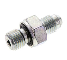 JIC Double Nipple M12 X 1.5 x UNF 7/16''-20 Acier NBR 310bar (4355.5psi)