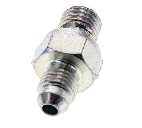 JIC Double Nipple M12 X 1.5 x UNF 7/16''-20 Acier NBR 310bar (4355.5psi)