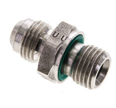 JIC Double Nipple M14 X 1.5 x UNF 9/16''-18 Acier inoxydable FKM 275bar (3863.75psi)