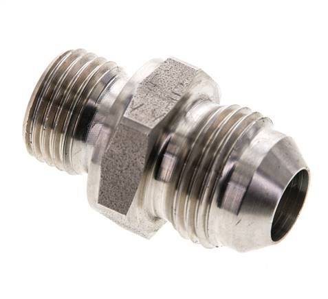 JIC Double Nipple M16 X 1.5 x UNF 3/4''-16 Acier inoxydable FKM 275bar (3863.75psi)