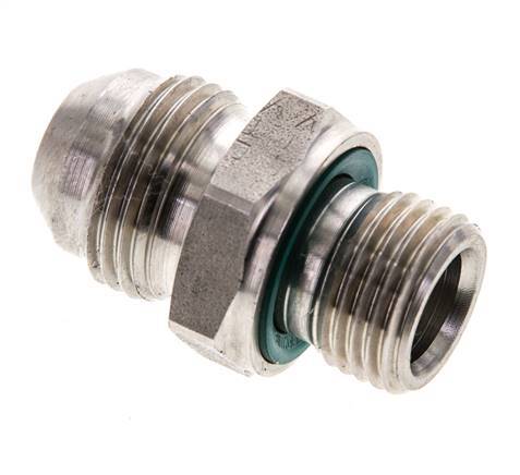 JIC Double Nipple M16 X 1.5 x UNF 3/4''-16 Acier inoxydable FKM 275bar (3863.75psi)