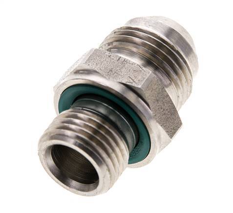 JIC Double Nipple M16 X 1.5 x UNF 3/4''-16 Acier inoxydable FKM 275bar (3863.75psi)