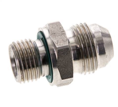 JIC Double Nipple M16 X 1.5 x UNF 3/4''-16 Acier inoxydable FKM 275bar (3863.75psi)