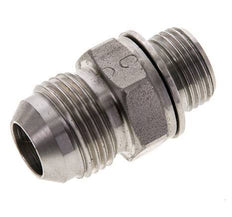 JIC Double Nipple M18 X 1.5 x UNF 7/8''-14 Stainless Steel FKM 210bar (2950.5psi)