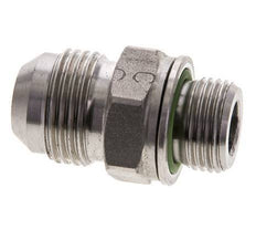JIC Double Nipple M18 X 1.5 x UNF 7/8''-14 Stainless Steel FKM 210bar (2950.5psi)