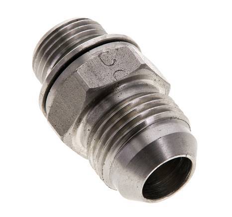 JIC Double Nipple M18 X 1.5 x UNF 7/8''-14 Acier inoxydable FKM 210bar (2950.5psi)
