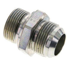 JIC Double Nipple M33 X 2 x UN 1-5/16''-12 Steel NBR 170bar (2388.5psi)
