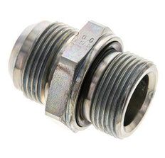 JIC Double Nipple M33 X 2 x UN 1-5/16''-12 Acier NBR 170bar (2388.5psi)