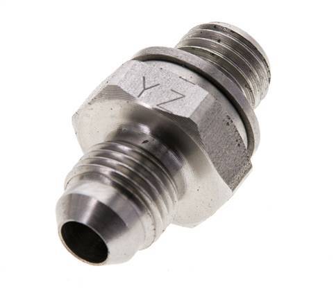 JIC Double Nipple M12 X 1.5 x UNF 1/2''-20 Acier inoxydable FKM 275bar (3863.75psi)