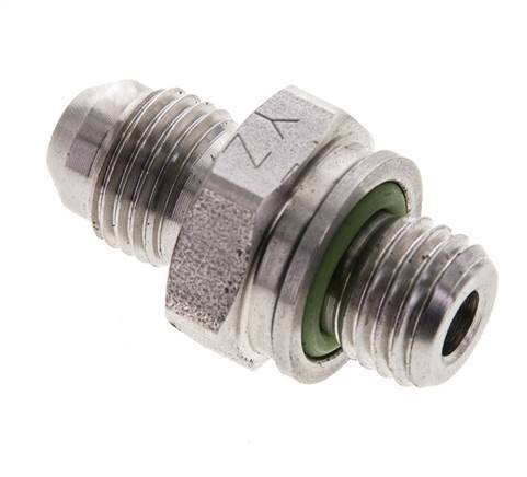 JIC Double Nipple M12 X 1.5 x UNF 1/2''-20 Acier inoxydable FKM 275bar (3863.75psi)