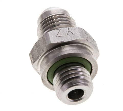 JIC Double Nipple M12 X 1.5 x UNF 1/2''-20 Acier inoxydable FKM 275bar (3863.75psi)