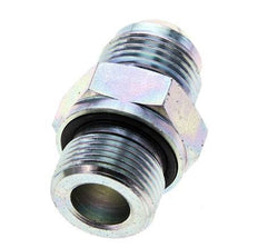 JIC Double Nipple M22 X 1.5 x UNF 7/8''-14 Acier NBR 210bar (2950.5psi)