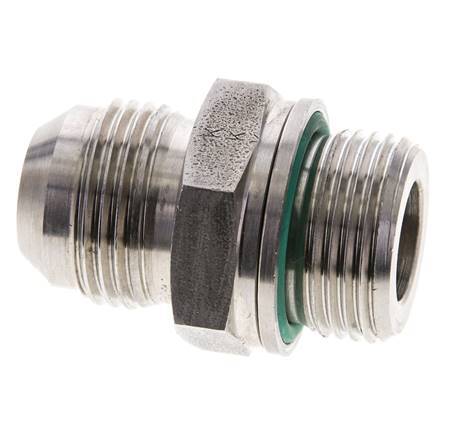 JIC Double Nipple M27 X 2 x UN 1-1/16''-12 Acier inoxydable FKM 210bar (2950.5psi)