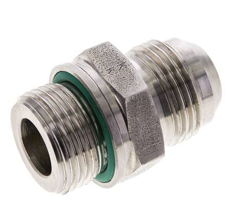 JIC Double Nipple M27 X 2 x UN 1-1/16''-12 Acier inoxydable FKM 210bar (2950.5psi)