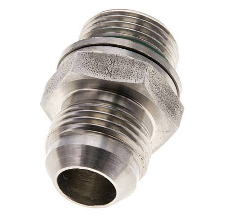 JIC Double Nipple M27 X 2 x UN 1-1/16''-12 Acier inoxydable FKM 210bar (2950.5psi)