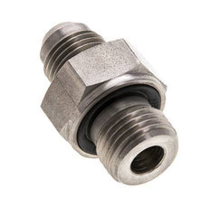 JIC Double Nipple M16 X 1.5 x UNF 9/16''-18 Acier inoxydable FKM 275bar (3863.75psi)