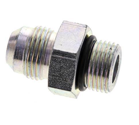 JIC Double Nipple M18 X 1.5 x UNF 3/4''-16 Acier NBR 275bar (3863.75psi)