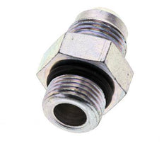 JIC Double Nipple M18 X 1.5 x UNF 3/4''-16 Acier NBR 275bar (3863.75psi)
