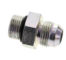 JIC Double Nipple M18 X 1.5 x UNF 3/4''-16 Acier NBR 275bar (3863.75psi)