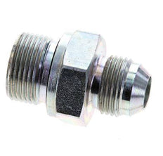 JIC Double Nipple M22 X 1.5 x UNF 3/4''-16 Steel NBR 275bar (3863.75psi)