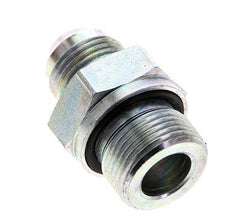 JIC Double Nipple M22 X 1.5 x UNF 3/4''-16 Acier NBR 275bar (3863.75psi)